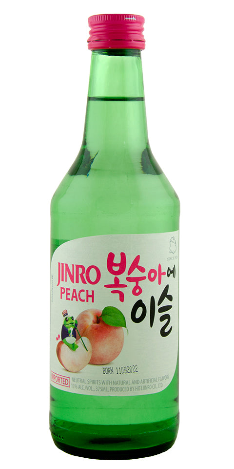 Jinro Chamisul Peach Soju 375ml