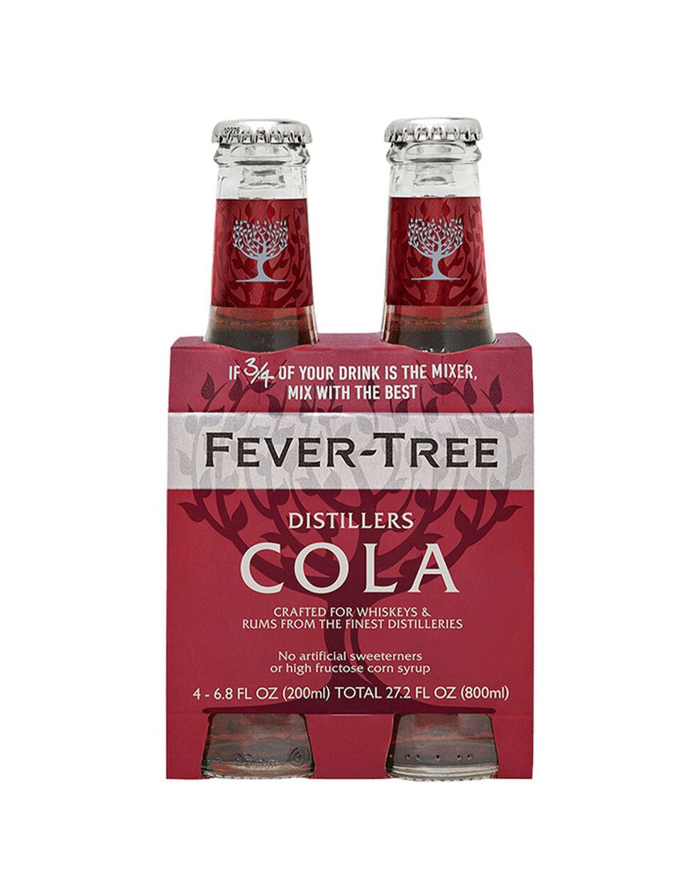 Fever-Tree Distillers Cola 16.9oz 4 Pack Bottles