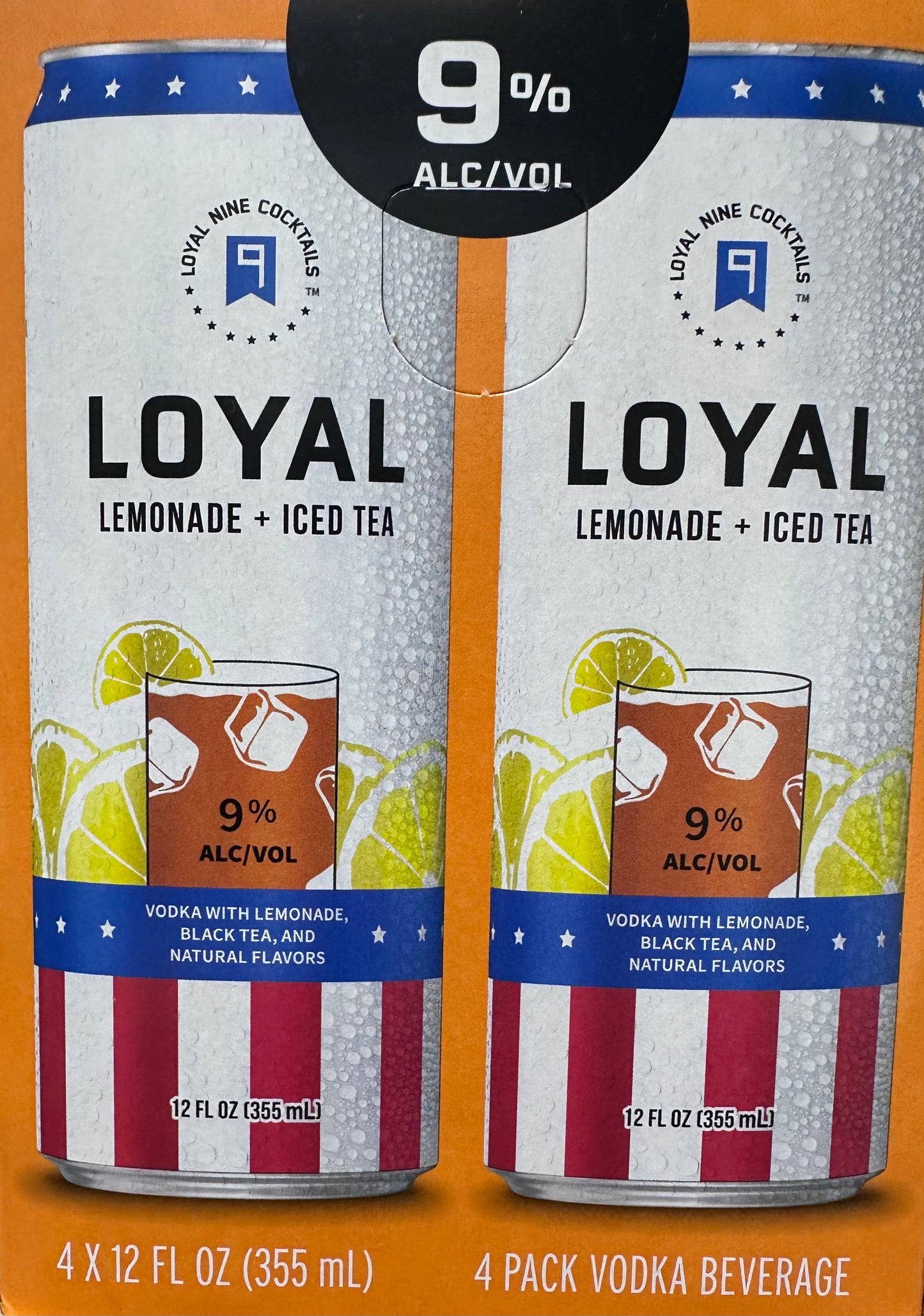 Loyal Lemonade + Iced Tea 12oz 4 Pack Cans