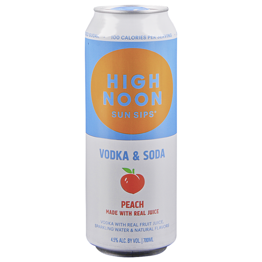 High Noon Hard Seltzer Peach 700ml Can