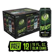 The Beast Unleashed Hard Variety 12oz 12 Pack Cans