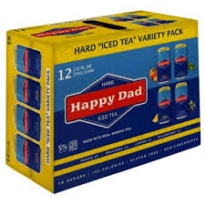 Happy Dad Hard Iced Tea Variety 12 Pack Cans