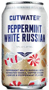 Cutwater Peppermint White Russian 12oz 4 Pack Cans