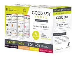 Good Boy Vodka John Daly Cocktail Variety 12oz 8pk Can