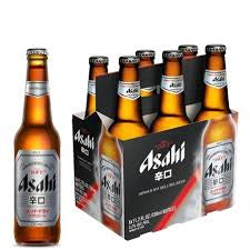 Asahi Super Dry 11.2oz 6 Pack Bottle