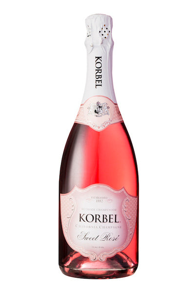 Korbel Sweet Rosé California Champagne