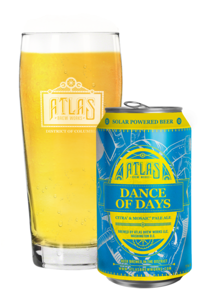 Atlas Brew Works Dance Of Days Pale Ale 6x 12oz Cans