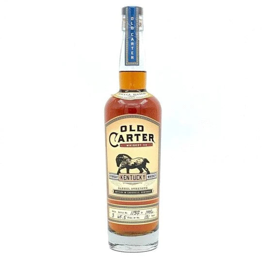 Old Carter Barrel Strength Batch 9 Straight American Whiskey 750ml