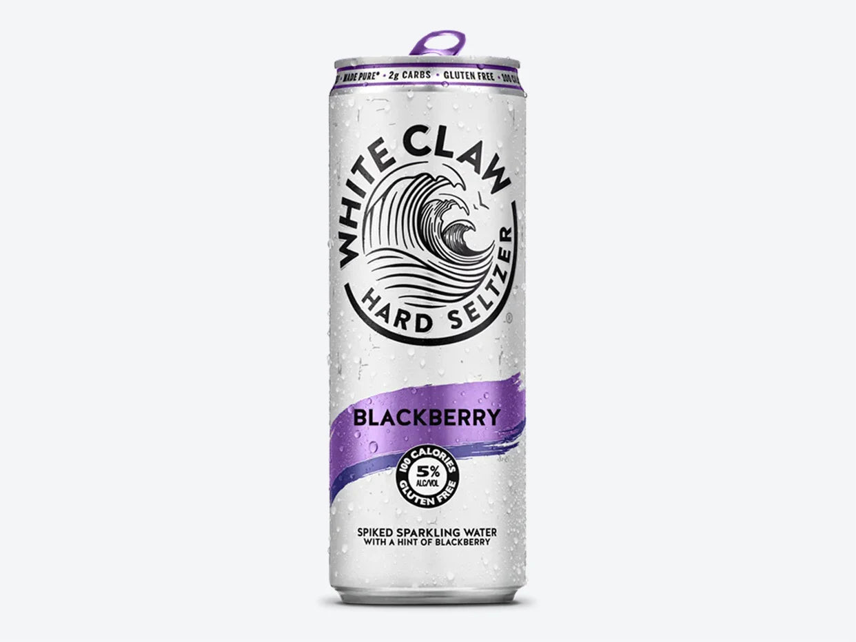 White Claw Hard Seltzer Blackberry 19.2oz Can