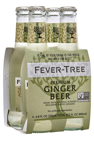 Fever-Tree Premium Ginger Beer 6.8oz 4 Pack Bottles