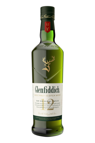 Glenfiddich 12 Year Old Single Malt Scotch Whisky