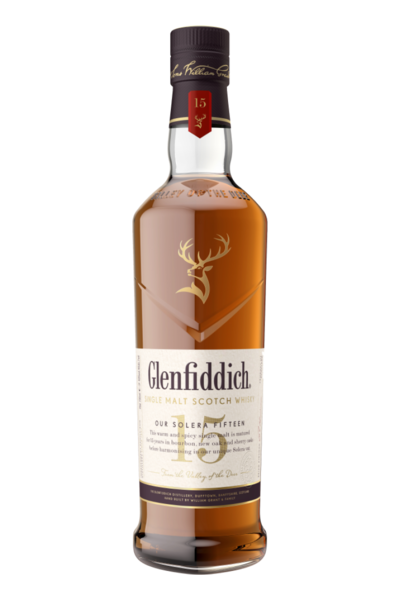 Glenfiddich 15 Year Old Solera Reserve Single Malt Scotch Whisky