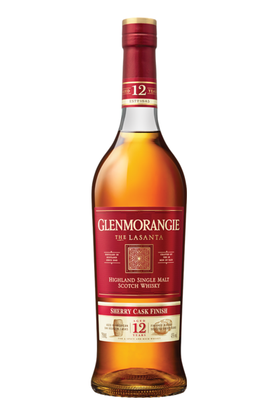 Glenmorangie 12 Year Old Sherry Cask Finish - Lasanta Single Malt Whisky