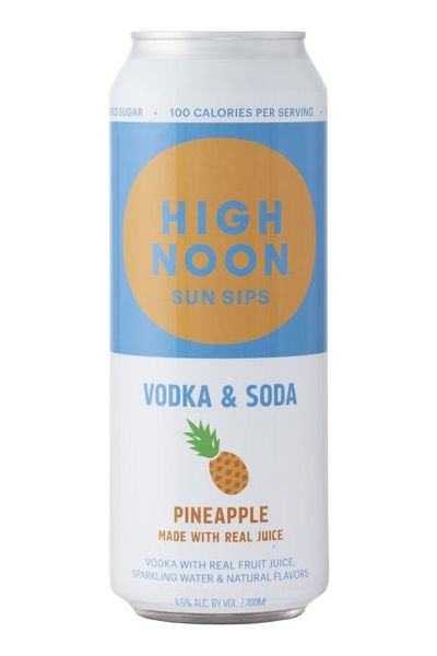 High Noon Hard Seltzer Pineapple 700ml Can