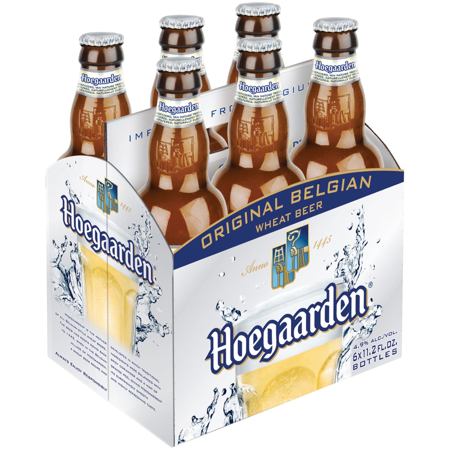 Hoegaarden White 6x 11.2oz Bottles