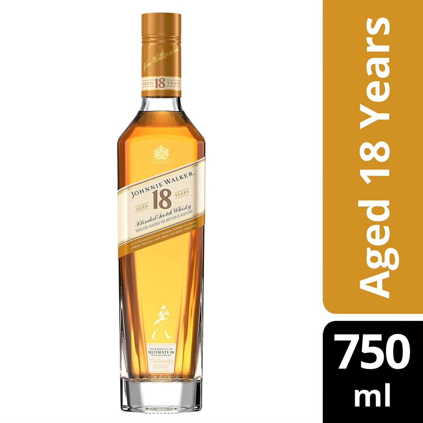 Johnnie Walker Aged 18 Years Blended Scotch Whisky