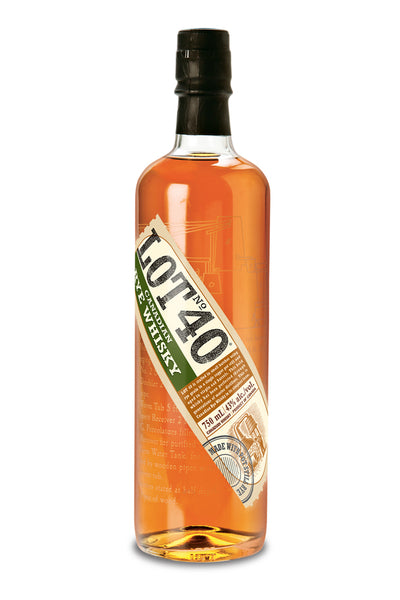 Lot No. 40 100% Rye Whisky