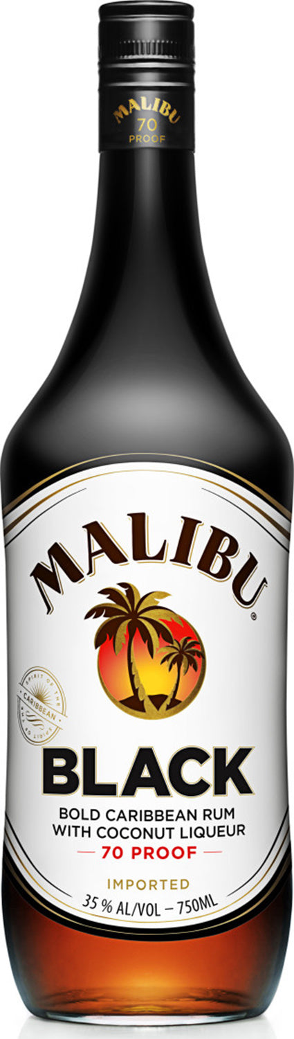 Malibu Black Caribbean Rum