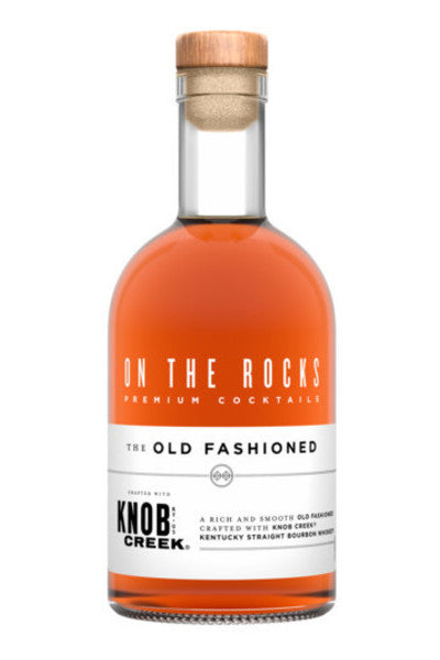 On The Rocks Knob Creek Bourbon Old Fashioned Cocktail