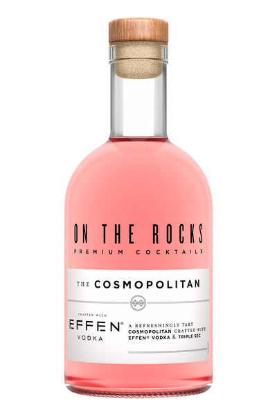 On The Rocks Effen Vodka The Cosmopolitan Cocktail