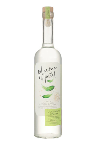 Plume & Petal Cucumber Splash Vodka