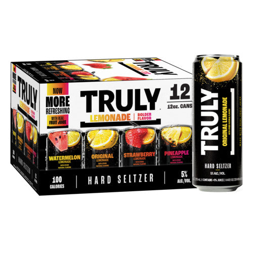 TRULY Hard Seltzer Lemonade Variety 12oz 12 Pack Cans