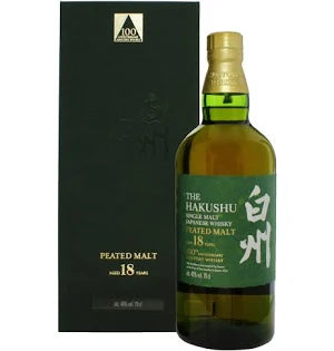 The Hakushu 18years  Peated Malt 100th Anniversary Edition