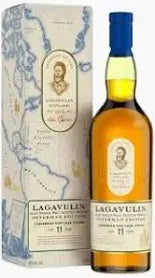 Lagavulin Offerman Edition Caribbean Rum Cask Finish is a 11-year-old single malt Scotch whisky