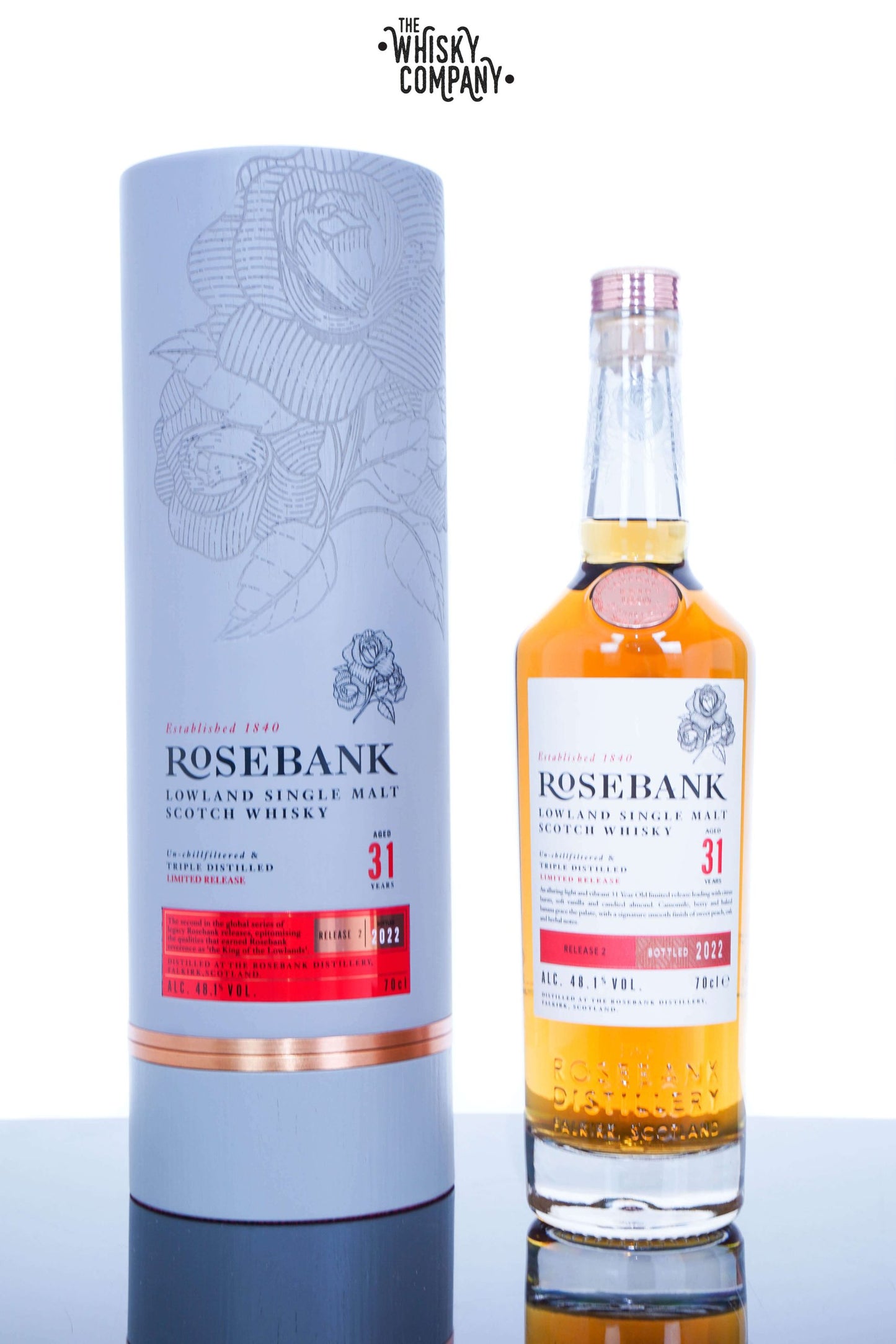 ROSEBANK 31 YEARS OLD 1990 2022 - RELEASE 2 48.1% (1 OF 4000)